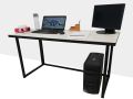 Portable Folding Computer Laptop Study Table with Metal Frame Waterproof Laminated. 