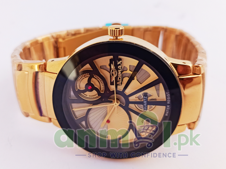 Adimax%20Full%20Gold%20Steel%20Elegant%20Men's%20Fashion%20Quartz%20Watch%20-%20Image%204