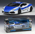 Maisto 1:24 W/B - Authority - Lamborghini Huracan Lp 610-4 Police. 