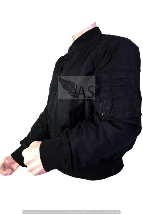 Flight%20Jacket%20%7C%20Bomber%20Jacket%20%7C%20Military%20Jacket%20(Black)%20-%20Image%206