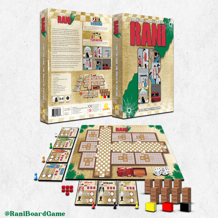 Rani Board Game - Board Games for kids and adults