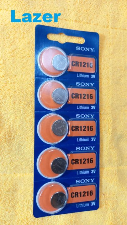 Sony%20Lithium%203V%20Batteries%20Size%20CR1216%20(Pack%20of%205)%20-%20Image%203