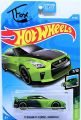 Hot Wheels Die-Cast Car model Original 17 Nissan GT-R (R35). 