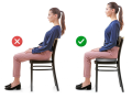 Mother Care Posture & Tailbone Pain Coccyx Sciatica Cushion Pregnancy_ Yoga Pillow. 