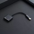 4 in 1 iPhone Adapter for Gaming Calling + Charging Dual Lightning Splitter Headphone Jack Cable Connector Dongle tws. 