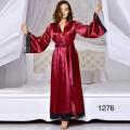 Night set 2 piece nightwear for women/sleepwear(night + silk gown). 