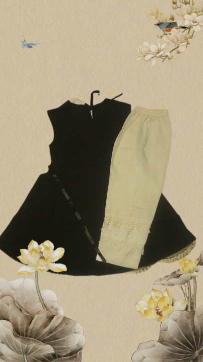 Baby%20girl%20Party%20frok%20with%20pajama%20for%20summer%20%201%20to%204%20year%20-%20Image%203