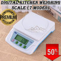 Multifunction TS200 Digital Kitchen Scale - Best LCD Display Weighing Scale - Small Cooking Food Weight Machine - Scales 0.1g Gram Minimum - Electronic Digital Balance Compact Scales - Imported Smart Precision Food Scale - Multiple Unit Modes For Weighing. 