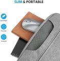 OMOTON Bluetooth Mouse for iPd and Phone (iPdOS 13 / iOS 13 and Above), Ultra-Thin Wireless Mouse Compatible with Computer, Laptop, PC, Notebook, and Mac Series, Silver. 