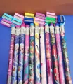 Cartoon Character Long Pencils for Kids with Fun & Functional Long  Writing Pencil with Free  Sharpener  Set ( Pack of 2 ). 