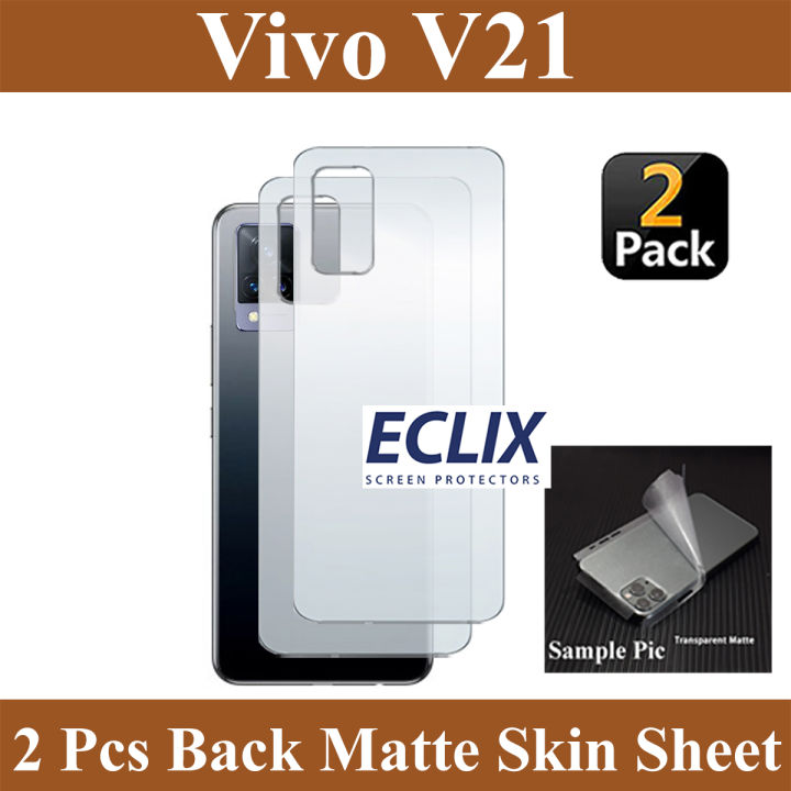 Pack Protection VIVO V21 5G : 2 Films Verre Trempé + Coque Gel - Neuf étanche
