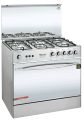 Welcome 5 Burner Gas Cooking Range WC-900 - Silver. 