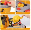 Deluxe Tools PlaySet with Carrycase For Kids. 