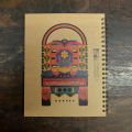 Spiral Notebook A4 - Truck Art Cut Color- by PAPERWORK. 