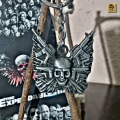 Expendables Sign  Metallic Key Chain. 