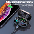 S11 TWS Wireless Bluetooth Earphone Headphones Waterproof Sport Gaming Headset Noise Earbuds with Mic for iPhone Xiaomi + Charge Box. 