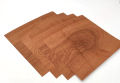 Techmanistan Cherry Wood Self Adhesive Peel & Stick Textured Wood Look Sticker Panels for DIY Installation. 