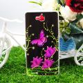 Huawei Honor 3C Back Cover Multicolour Flowers Diamond Case For Honor 3C. 