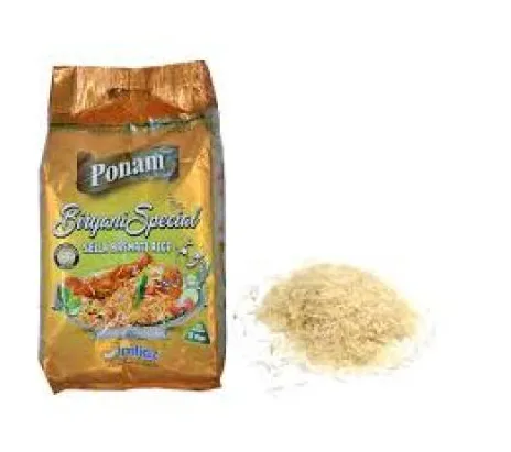 Ponam Rice Ponam Sella Basmati Rice 5 kg | Daraz.pk