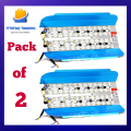 Pack of 2 100 Watt LED Flood Light Water Proof Outdoor LED Spotlight AC 220V (White). 
