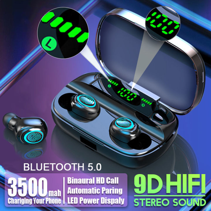 S11 TWS Wireless Bluetooth Earphone Headphones Waterproof Sport Gaming Headset Noise Earbuds with Mic for iPhone Xiaomi + Charge Box