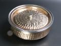 Copper Stainless Steel Serving Dish - 7inch Handi (900ml Capacity). 