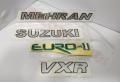 Suzuki Monogram + Mehran Monogram + VXR Monogram + Euro-II Monogram - Logo. 