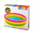 INTEX Size (3ft x 1ft) Swimming Pool Size (3ft x 1ft) Under the Trees Snapset kids Plastic Swimming Pool Square. 