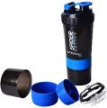 Spider Protein Shaker Bottle Multipurpose Gym water Bottle with Pill and Protein Powder Storage Leakage Proof BFA Free Plastic -500 ML. 
