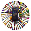 Anchor Embroidery Thread UMC STAG 50 Rainbow Colors 100% Egyptian Cotton Premium Skeins  Cross Stitch Thread  Embroidery Floss  50 Popular Colours. 