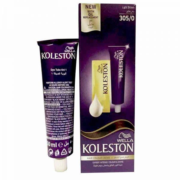 Wella Koleston Hair color creme light Brown 305/0
