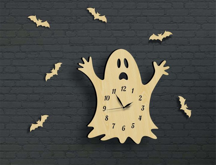 Ghost%20Wall%20Clock%20with%20Flying%20Bats%20Around,%203D%20Laser%20Cut%20Ghost%20Wall%20Clock%20for%20Kids%20-%20Image%202