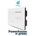 4 Gang Plus Fan Switch voice control & Google assistant device Smart Wi-Fi plug Switches, Smart Home WiFi Switch, 4 Gang Wi-Fi Fan Switch work with Alexa, Google Home, Smart Life App, Smart WiFi Fan Switch, Ceiling Fan Switch, Fan Smart Switch - Bluedot. 