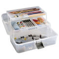 Daler Rowney Artist Carry Tool Box For Art Accessories Brushes Paints Inks 33cm x 20cm x 15cm. 