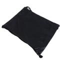 Drawstring Bag Black. 