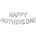 Silver 16 Inches Foil Balloons Alphabet And Numbers Price is Per Piece Customized A TO Z and Digits 0 to 9. 