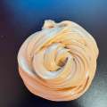 Awesome Milk Chocolate Fluffy Slime With Borax Powder. 