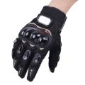 Pro Biker gloves with mobile touch. 