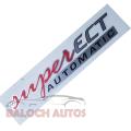 Super ECT - Automatic Sticker For Corolla Cars. 