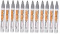 Munygo Paint Marker 12 Pieces Set – Write on any surface Plastic, Stone, Metal, Glass – Available in 11 Colors - Made in Korea. 
