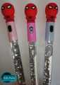 Spider Man Fairy Stick Glitter Gel Pen with Multi Light effect For Kids. 