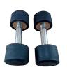 5 kg pair of high quality rubber dumbells.. 