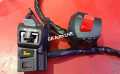 Motorcycle Handle bar Switch Assembly Set 22mm with Engine off Switch and Dipper Switch and Hazard Switch Option. 