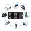 25 in 1 Precision Screwdrivers Set,Mini Screwdrivers Repair Tools Kits with Leather Case for Mobile Phone. 
