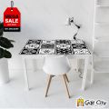 Gift City Presents Black and White Multi Pattern Design Wall Decorative Self Adhesive Tile Stickers Multiple Quantity - 12x12 cm for Bathroom Kitchen Wallpaper Decoration - Gift City. 
