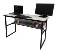 Computer Study Table with Book Shelf 48x20 size big computer table. 