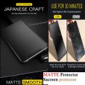 Redmi Xiaomi Mi Poco X3 NFC / Poco X3 / Poco X3 Pro / Note 9s / Note 9 Pro Ceramic matte paper unbreakable antishock hybrid film 9D/11D/21D temper Fiber protector sheet glass. 