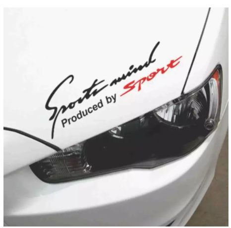 Car bonnet stickers discount