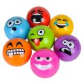 Pack of 6 Foam Stress Ball - Smilly Foam Balls - Stress Relief. 