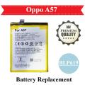Oppo A57 Battery Replacement BLP619 For Oppo A57 2900mAh - Silver. 